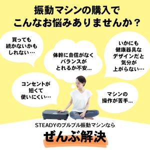 振動マシン 静音 省スペース 99段階振動 オ...の詳細画像3