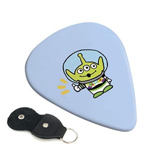 トイストーリーギターピック プラスチックピック エレキギターピック ギター用 ティアドロップ型 人差し指 ピック 収納ケース付き 滑り止め 音楽