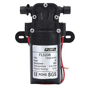 ダイアフラムポンプ 36W 最大流量3.5L/min ポンプ 12V・24V