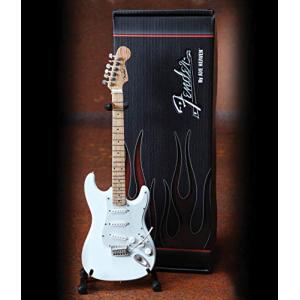 AXE HEAVEN アックスヘブン 公認 フェンダー ストラト オリンピックホワイト ミニチュア ギター Licensed FenderTMの商品画像