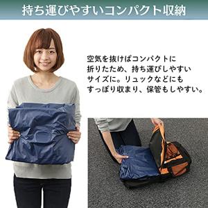 アイリスオーヤマ エアーベッド 極厚 防災グッ...の詳細画像4