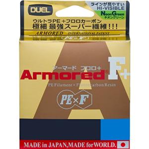 DUEL PEライン 0.2号 アーマード F+ 100M 0.2号 NM ネオングリーン H4000-NM