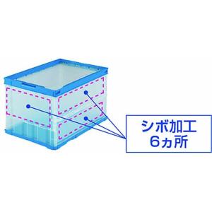 TRUSCO(トラスコ) 薄型折りたたみコンテ...の詳細画像3