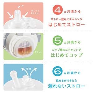 コンビ ラクマグ 漏れないストロー monpo...の詳細画像4