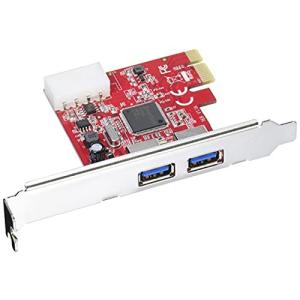 玄人志向 STANDARDシリーズ PCI-Express x1接続 USB3.0 2ポート増設インターフェースボード USB3.0E-P2-P