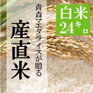 米 24kg 白米 8kg×3袋小分け 令和4年 青森県産 産直米