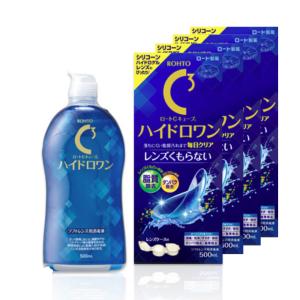 送料無料 ロートCキューブ ハイドロワン 500ml×18本 ソフトコンタクト