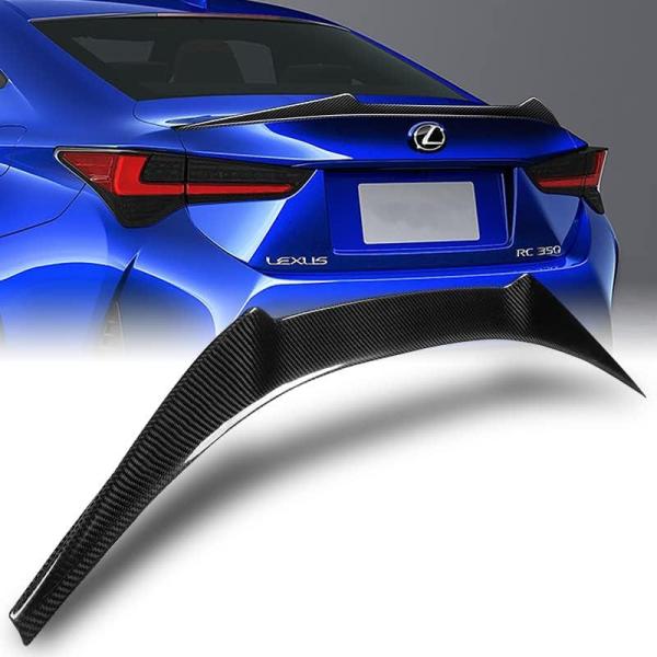 レクサス RC カーボン製 リアスポイラー リアウイング リア スポイラー ウイング LEXUS A...