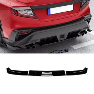 WRX S4 STIリヤアンダーディフューザー(チェリーレッド)「スバル