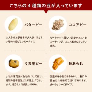 豆菓子 4種の厳選ミックス豆 700g 前田家...の詳細画像3