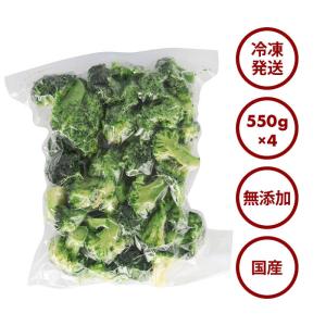 冷凍野菜 ブロッコリー 国産 計2.2kg 5...の詳細画像1