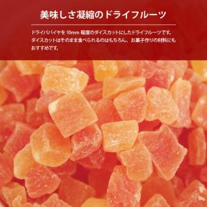 ドライフルーツ パパイヤ ダイス 450g 前...の詳細画像2