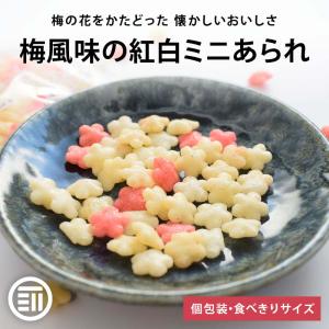 MAEDAYA 前田家 おかき 梅風味の紅白ミニあられ 小粒 個包装 200g 前田