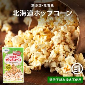 ホクレン 無添加 北海道ポップコーン 豆 600g(150g×4袋) 北海道産 とうもろこし 種 希少 国産 コーン 無着色 無油 ポイント消化