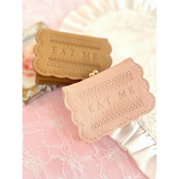 Lovely Lovely ビスケット型 折財布  Sweet Magic Biscuit がま口折...