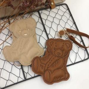 サニーサイド テディベア くま ダイカット リールパスケース リール