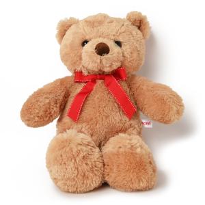 nici（ニキ） ラブベア ブラウン 15cm ホワイト 動物 クマ ベア ハート