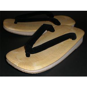 雪駄　草表（サンド底）黒鼻緒　3Lサイズ　28.5cm