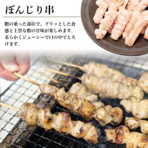国産 若鶏 ぼんじり串 [30g×10本] (...の詳細画像1