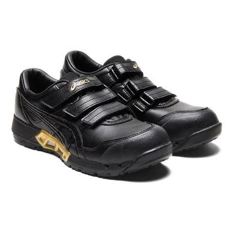 アシックス 安全靴 作業靴 ウィンジョブ CP305 AC ブラック×ブラック 24.5cm 127...