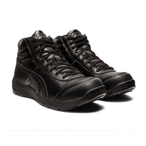 アシックス 安全靴 作業靴 ウィンジョブ CP701 ブラックXブラック 24.0cm 1273A0...