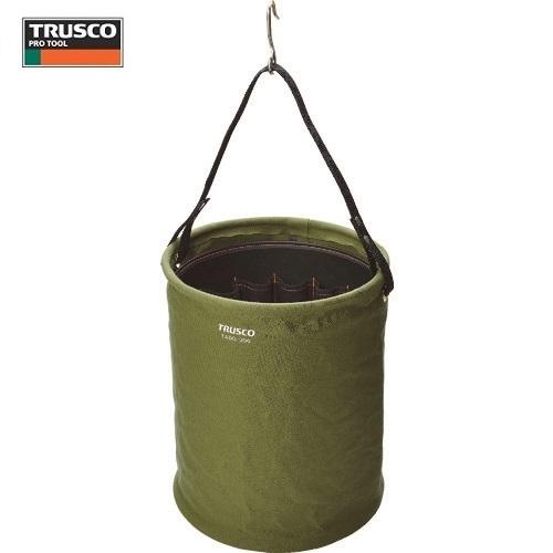 ＴＲＵＳＣＯ アタッチメント付電工バケツ・Φ３００Ｘ３５０・ＯＤ色 TADB-300-OD