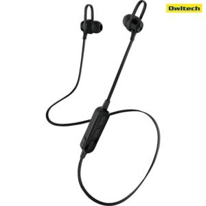 オウルテック Bluetooth5 IPX4準拠 防水ワイヤレスイヤホン OWL-BTEP07S-BK