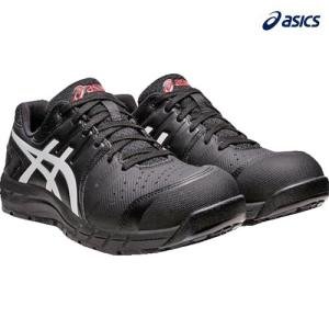 アシックス 安全靴 作業靴 ウィンジョブ CP113 ブラック×ホワイト 27.0cm 1273A0...