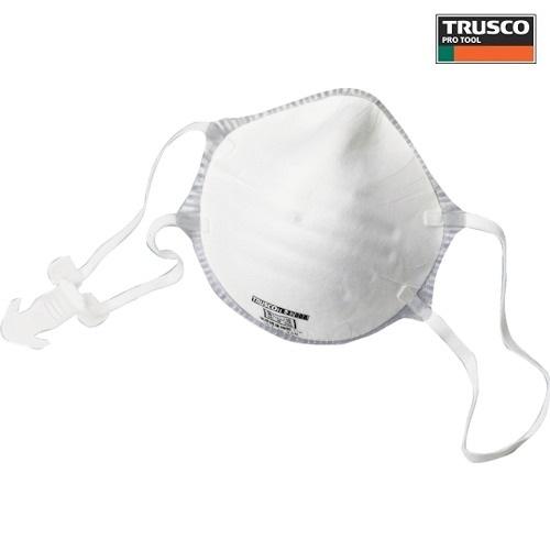 ＴＲＵＳＣＯ 使い捨て式防じんマスク・ＤＳ２・活性炭入（１０枚入） TR-3700B