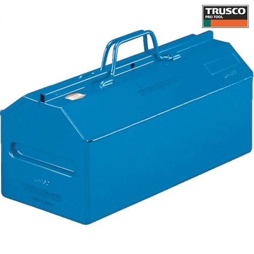 ＴＲＵＳＣＯ 山型中皿付工具箱・５３３Ｘ２１２Ｘ２６０・ブルー L-530-B