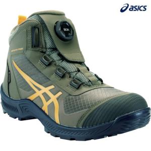 アシックス 安全靴 作業靴 ウィンジョブ CP604 G-TX BOA マントルグリーン 24.0cm 1273A084.300-24.0｜maeki