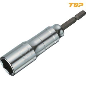 ＴＯＰ 電動ドリル用強軸ソケット 対辺13mm ETS-13｜maeki