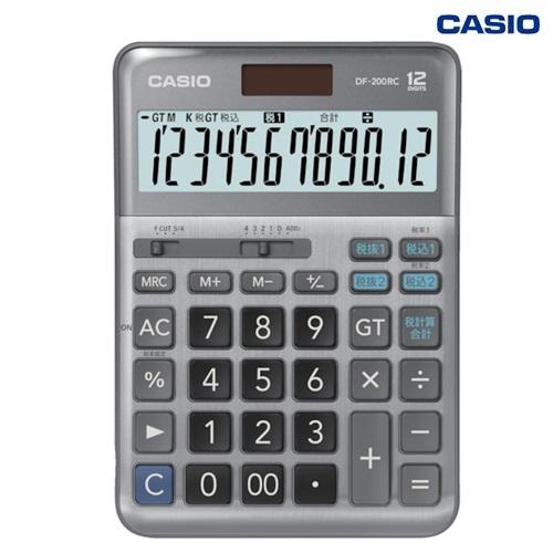 カシオ 軽減税率電卓 (デスクタイプ) DF-200RC-N 