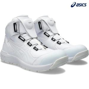 アシックス 安全靴 作業靴 限定カラー ウィンジョブ CP304 BOA ホワイト×ホワイト 26.5cm 1271A030.103-26.5｜maeki