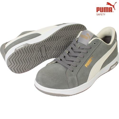 ＰＵＭＡ 安全靴 作業靴 アイコニック グレー ロー 25.5cm 64.203.0-25.5