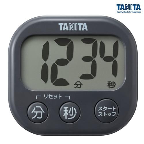 ＴＡＮＩＴＡ 抗菌でか見えタイマー TD-429-GY