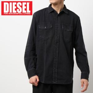 DIESEL●ディーゼル●ヴィンテージ＜デッドストック 長袖シャツ＞M2280m DIESEL（ディーゼル） ユーズド加工 ビンテージ加工 ウエスタン デニム