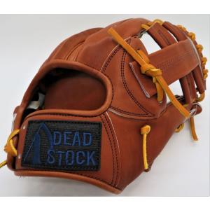デッドストック　硬式内野用グラブ　DEADSTOCK DS-MK6S 硬式グラブ DEADSTOCK デッドストック 内野手用 クロスウェブ ブラウン