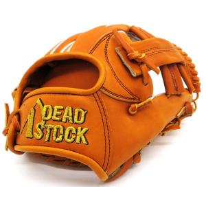 硬式グラブ DEADSTOCK デッドストック 内野手用 クロスウェブ ブラウン