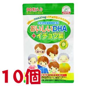 おいしいDHA＆イチョウ葉 90粒 10個 栄養機能食品 （ビタミンB1） 佐藤薬品工業｜maganuma-shop