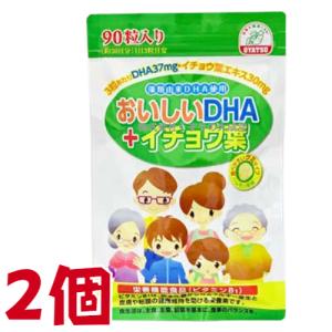 おいしいDHA＆イチョウ葉 90粒 2個 栄養機能食品 （ビタミンB1） 佐藤薬品工業｜maganuma-shop