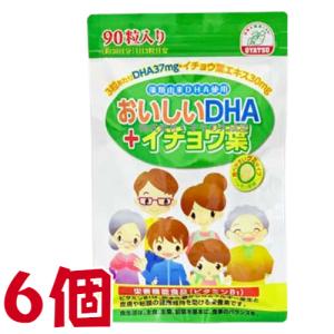 おいしいDHA＆イチョウ葉 90粒 6個 栄養機能食品 （ビタミンB1） 佐藤薬品工業｜maganuma-shop