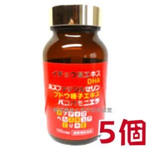 オプティマヘルスキュア 120カプセル 5個 中央薬品 バイタルファーム イチョウ葉｜maganuma-shop