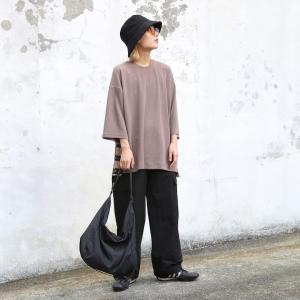 QUOLTクオルト BERLIN サイドボア ニットソー BROWN -BEIGE-L