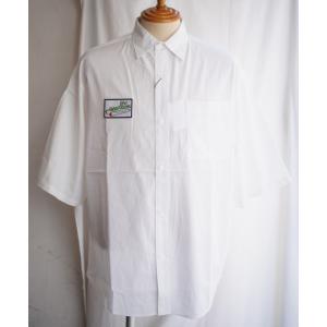 seedleSsシードレス　　BIGシルエットシャツ　WHITE-L｜magaru-store