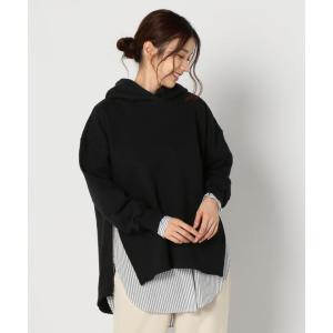 【ノーリーズ】[新色追加]裏毛ロングパーカー