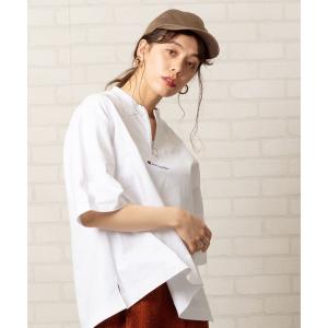 【コーエン】Champion(チャンピオン) 別注ハーフジップTシャツ#