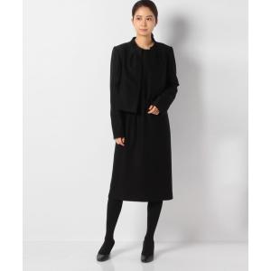 シルク混ドビー ハイネックアンサンブル