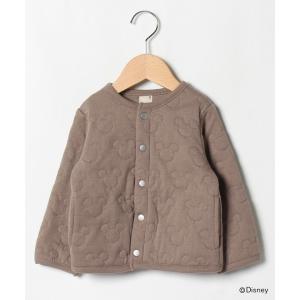 【プティマイン】ミッキーキルトジャケット