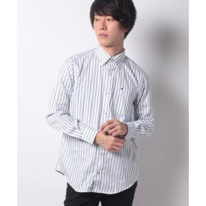 【トミーヒルフィガー】JS M HEATH STRIPE LS Bright White